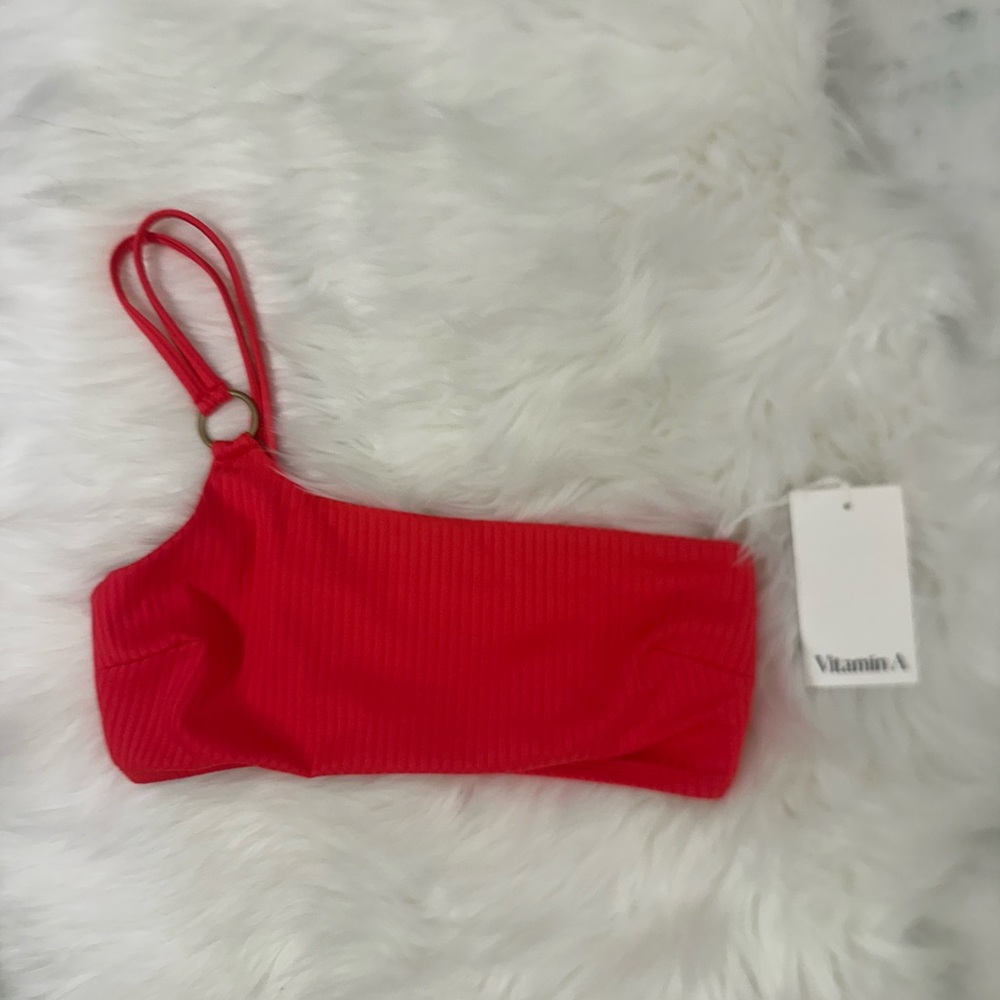 Vitamin A Coral Glow Bikini Top - Picture 3 of 3
